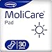 Price comparison product image MoliCare Pad Day - Slim & Discreet Incontinence Pads for Light Bladder Weakness for Men & Women | Soft & Absorbent, Breathable Materials for Skin Health | 30 Pads
