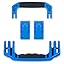 Blue Handles & Latches