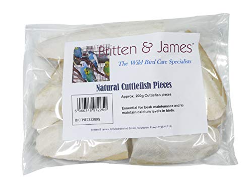Britten & James Natural Cuttlefish Broken Pieces for Birds, approx. 200g - Image 6