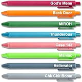 Kpop Stray Merch Kids Pen Set – K pop 8 Gel Pens for Fans & Music Lovers, Cute Office Supplies for Kids, Friends, Birthday Party Gifts for Music Fans