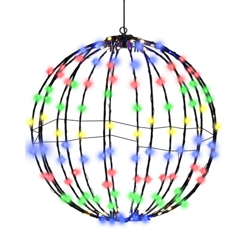 Luminosa para Las Vacaciones – Globo Festivo de Navidad, Bola de Exterior Brillante, decoración Luminosa Decorativa | Patio Encantador, jardín, Patio de Boda, decoración Interior y Exterior