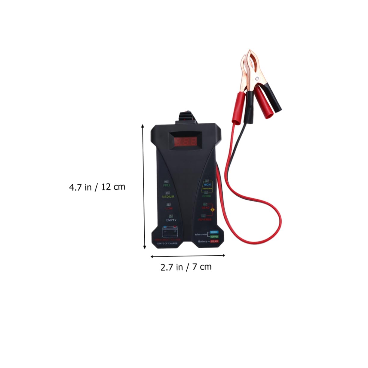 iplusmile Tester Per Batteria Tester Di Carico Per Batteria Rilevatore Di Batteria