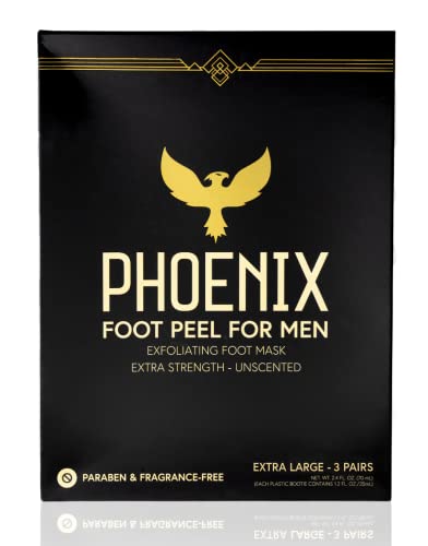 (Pack of 3) Phoenix Foot Peel for Men - Extra