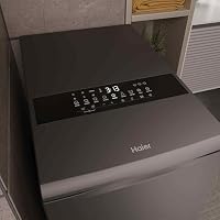 HAIER HW90-BPD13386GU1 Serie 9 Toplader Waschmaschine 9 kg, 1300 U/min, Smart Dosing, hOn App, WiFi, Inverter Motor, Dampf-Funktion – Ansicht 6