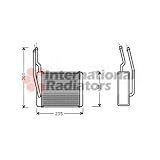 Producto de calidad Van Wezel 18006272 intercambiador de calor para sistema de calefacción