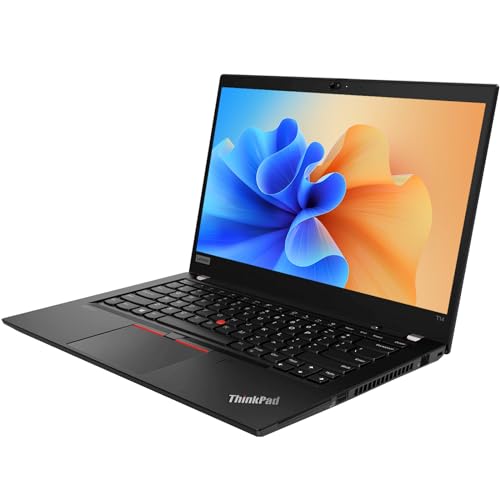 Thinkpad T14 Ordinateur portable 14 FHD 1920 x 1080 Intel Core i7 de RAM SSD webcam clavier Qwerty - vue 3