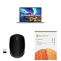 Mi Notebook Intel Core I5-11300H 11Th Gen 15.6 Inches Thin Light Laptop (8Gb/512Gb Ssd/Iris Xe Graphics/Windows 11 Home/Ms Office 21/Backlit Kb/Fingerprint Sensor/1.7Kg) + Mouse + M365 12 Months