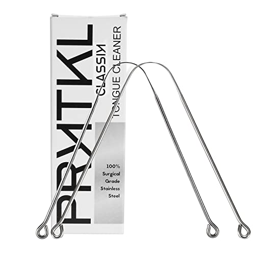 Image of OG Tongue Cleaner | Pack of Two | Tongue Scraper for Adults and kids | 100% Surgical Grade stainless steel | Cleans debris and gunk from tongue | Proudly made in India