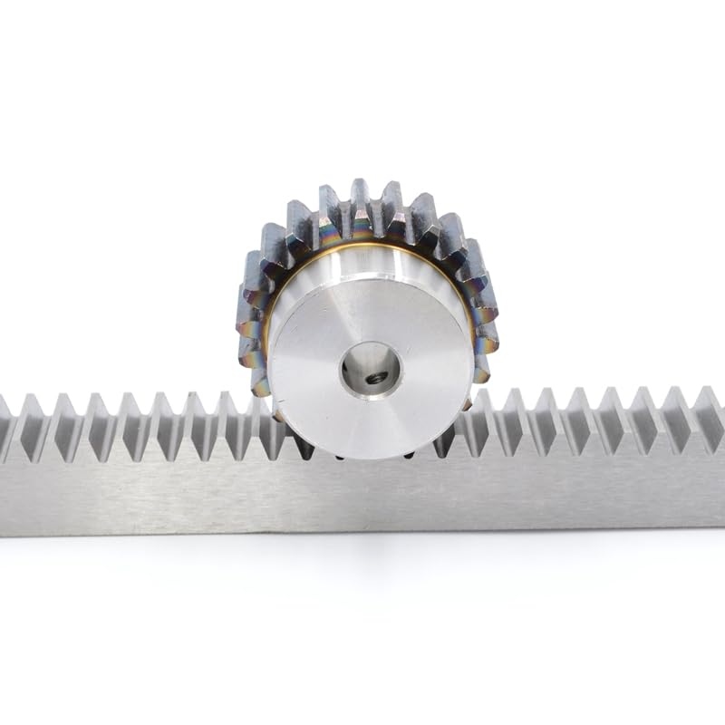 1 pièce, crémaillère et pignon module 45 dents, acier 20 x 500 mm, alésage au choix : 6/8/10/12, for le travail des métaux(8mm Hole 45T Gear)