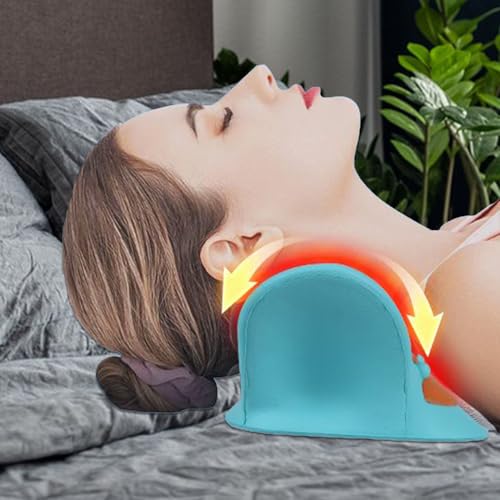 Oreiller de massage pour le cou et correcteur de posture contre les tensions