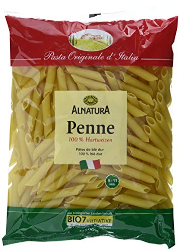 Alnatura Bio Penne Semolato, vegan, 6er Pack (6 x 500 g)