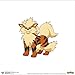 Trends International Gallery Pops Pokémon - Arcanine Canvas Wall Art, Unframed Version, 12