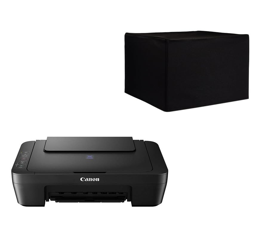 JeJos Printer Dust Cover Case Compatible with Canon PIXMA E410 Multi-function Color Inkjet Printer - Black (B0CCLG98DP) Amazon Price History, Amazon Price Tracker