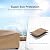 BROSYDA Patio Furniture Set Cover Waterproof, Heavy Duty Funiture Covers for Outdoor Sectional Sofa Set Wicker Rattan Table Chair Rectangular,108"L×82"W×28"H,Brown
