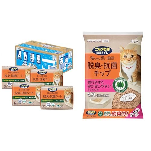 �y�Z�b�g�����z�j�����Ƃ������g�C�� [3�̒E�L�����ŋ��͒E�L] �E�L�E�R�ۃV�[�g 12��×4�� [�L�p�V�X�e���g�C���V�[�g] (�P�[�X�̔�)+�L�� [�V�R�f�ނŃp���t���ɒE�L] �E�L�E�R�ۃ`�b�v �����߂̗� 4.5L [Amazon.co.jp ����]