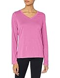 Hanes Women’s Cooldri Performance Long Sleeve V-neck Tee