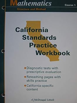 Paperback McDougal Littell Structure & Method California: Standards Support Workbook (Student) Grade 6 Book