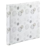 Hama Fotoalbum Graphic Jumbo Album zum Selbstgestalten, 80 weiße Seiten