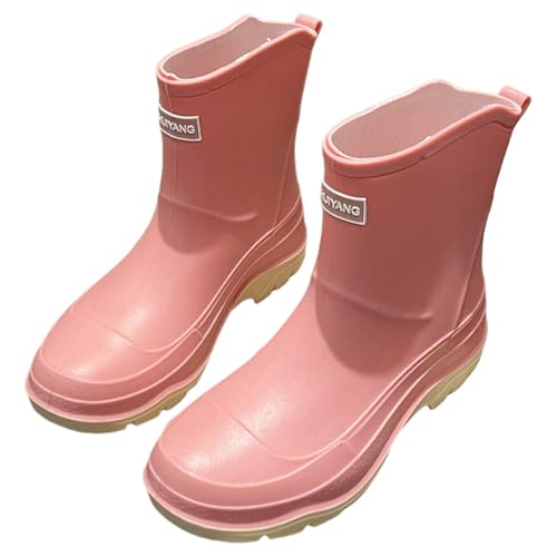Bottes de pluie mi-mollet pour la marche en plein air par temps humide