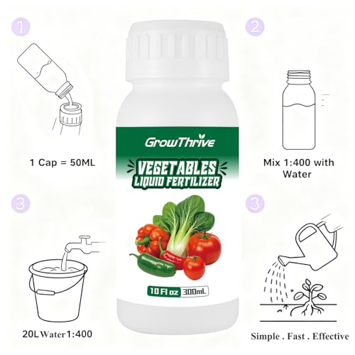 Fertilizante Líquido Orgánico para Vegetales 300 ml miniatura 5