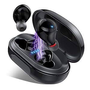 Bluetooth Kopfhörer In Ear, 2022 Kopfhörer Kabellos IP8 Wasserdicht 150H mit Ladebox, Sport Wireless Kopfhörer Bluetooth…