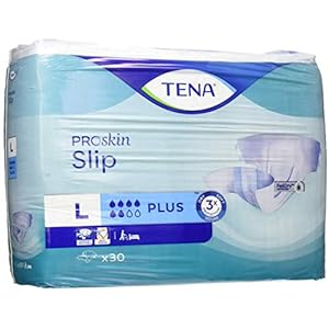 Tena Slip Plus Large, 30 Piece