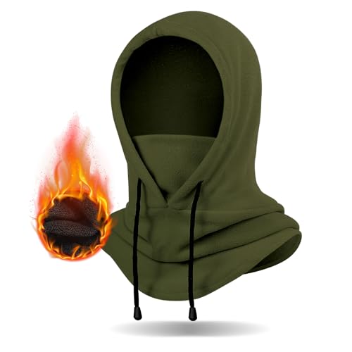 Image of Winter Balaclava Ski Mask: Warm Fleece Hood Hats Face Cover | Balaclava Face Mask for Men Women for Cold Weather Gear