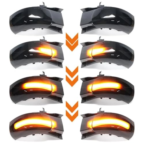 Intermitente de espejo lateral LED secuencial para VW Touran 2003-2010 5