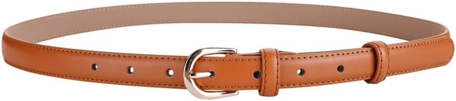 Versatile Decoration with Skirt Version Cowhide Leather Belt Women's Trousers Jeans