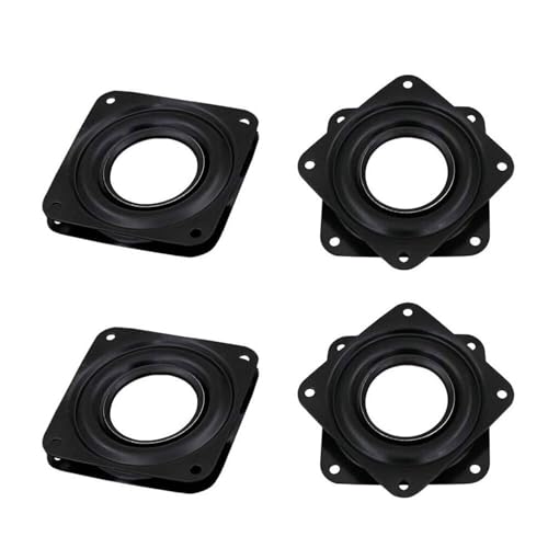 Base de plateau tournant pour chaise en acier renforcé - Qualité supérieure lot de 4