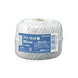 （まとめ） コクヨ フリーカットひも 玉巻 300mm ツ-130 1個 【×4セット】 ds-1582501