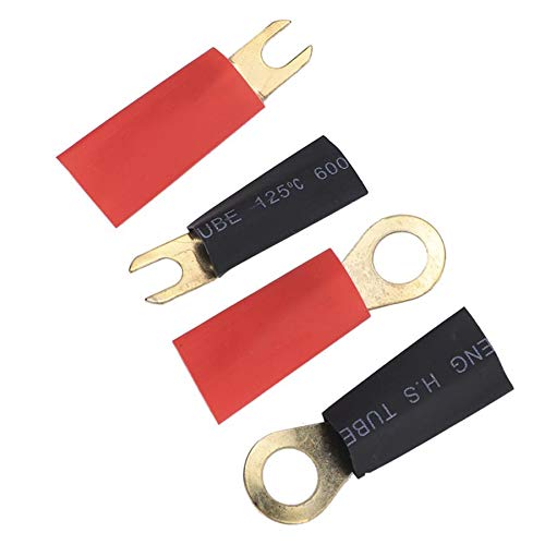 Davitu Cables, Adapters & Sockets - 6GA Car Audio Amplifier Power Line Subwoofer Cable Cord Kit Audio System Modified 6GA Audio Cable Voiture Accessories