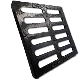 MOSINSBO Rejilla Hierro Fundido para Entrada 254 x 254 mm