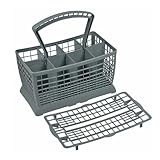  Beko easyPART 1000031617-000 Besteckkorb 481245818966 Korb mit Griff Kunststoff grau Spülmaschine Geschirrspüler Indesit C00342221 Fagor 32X4256 passend Amica Bomann Brandt Ignis Juno UVM