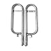 BBQration 1-PAIR Curved Stainless Steel Burner Replacement for Gas Grill Model Dyna-Glo DGP350NP, Master Forge MFA350BNP, Master Forge MFA350CNP, HomeDepot DGP350NP-D (One for left, one for right)