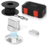 Wire Fishing Tools, Fish Tape Wire Puller Kit, Magnetic Cable Puller,Pulls Electrical Wire Behind Walls, Suitable For Indoor, Garden, Renovation, And Electrician Scenarios (Silver)