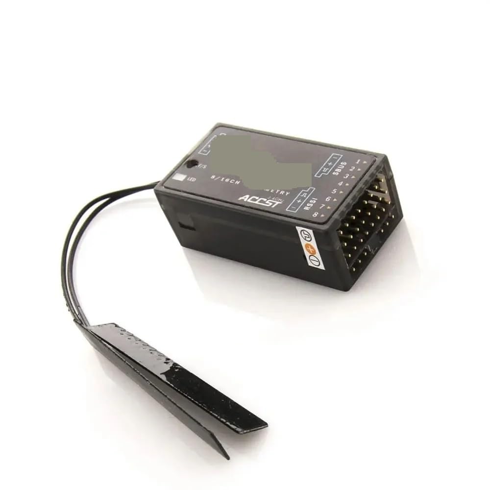 2025 para Receptor FR X8R de telemetría 8/16 Canales para RC, cuadricóptero y multicóptero Compatible con X7, X9D X12S