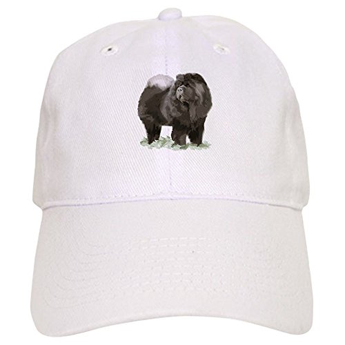 CafePress Black Chow Portrait Cap Unique Adjustable Baseball Hat