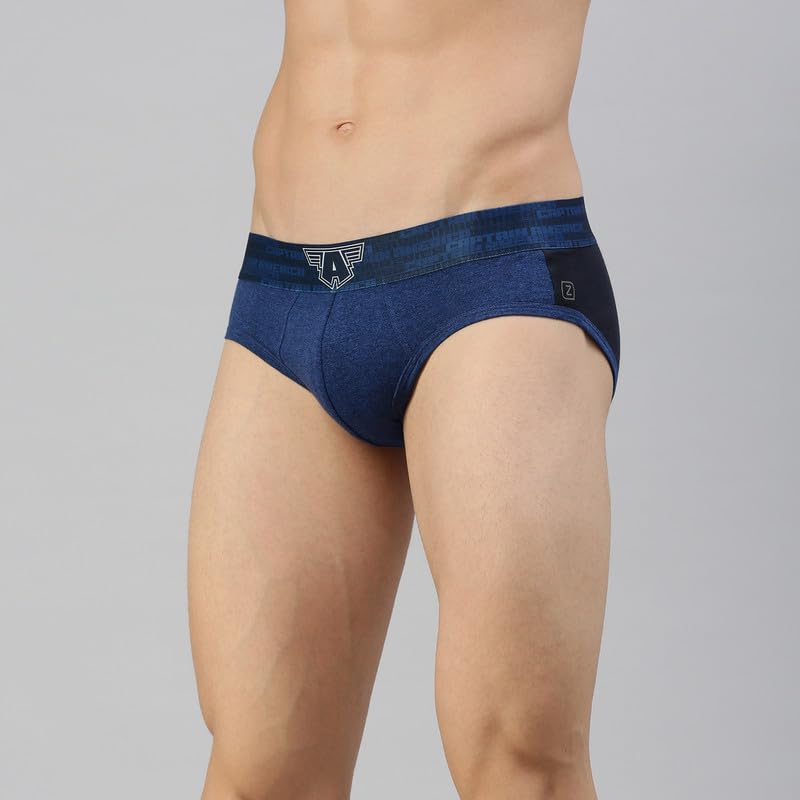 Image of Zoiro Men's Marvel Character Cotton Brief Pack of 2