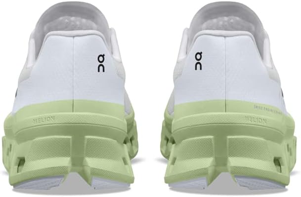 On Women's Cloudmonster Sneakers, Glacier | Meadow, Green, 10.5 Medium US
