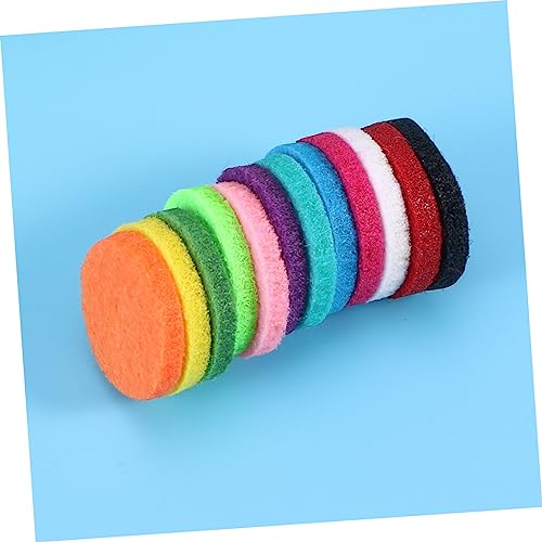 COHEALI 12 Pçs Corrente Com Pingente Difusor Para Carro Colar Colorido Difusor Redondo Tapete De Óle