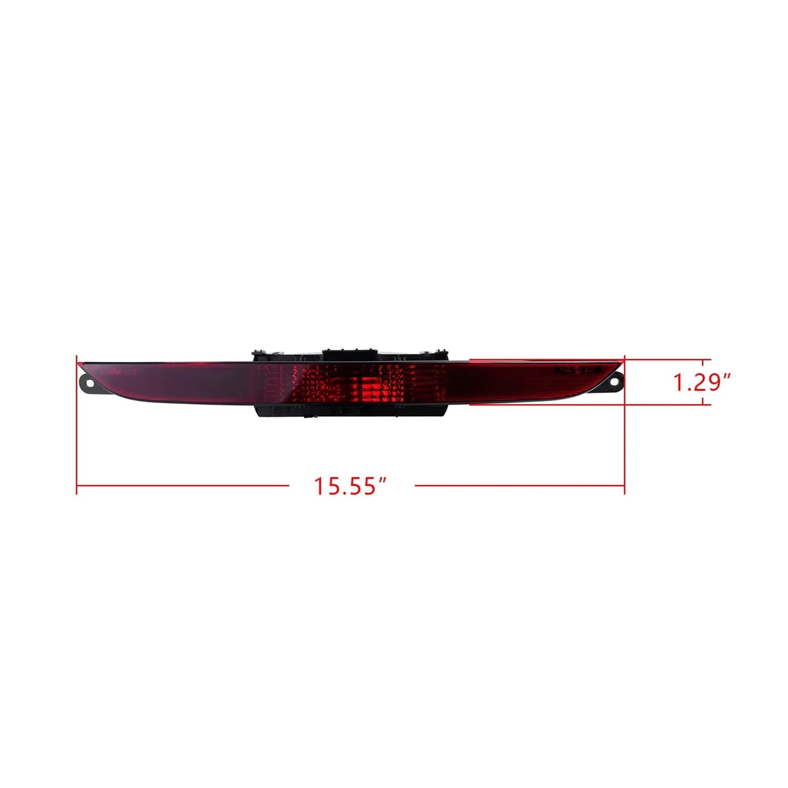 Réflecteur Pare-Choc Arrière Antibrouillard Central sans Ampoule pour Au&di TT 8J MK2 2007 – 2014 2008 2009 2010 2011 2012 2013 Feu Antibrouillard Arrière