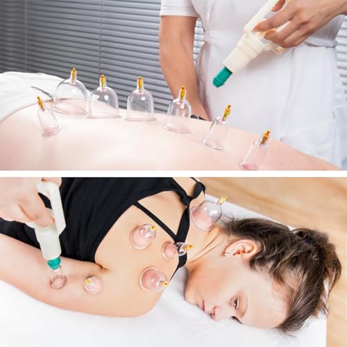 Coffret ventouses médicales avec pompe et aimants thérapeutiques - 4