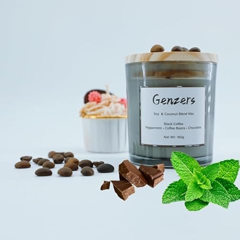 Black Coffee Scented Candle Gift Set Cover