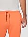 Lacoste Men's Fleece Tennis Sweatpants, Mandarin Tree Orange, Large