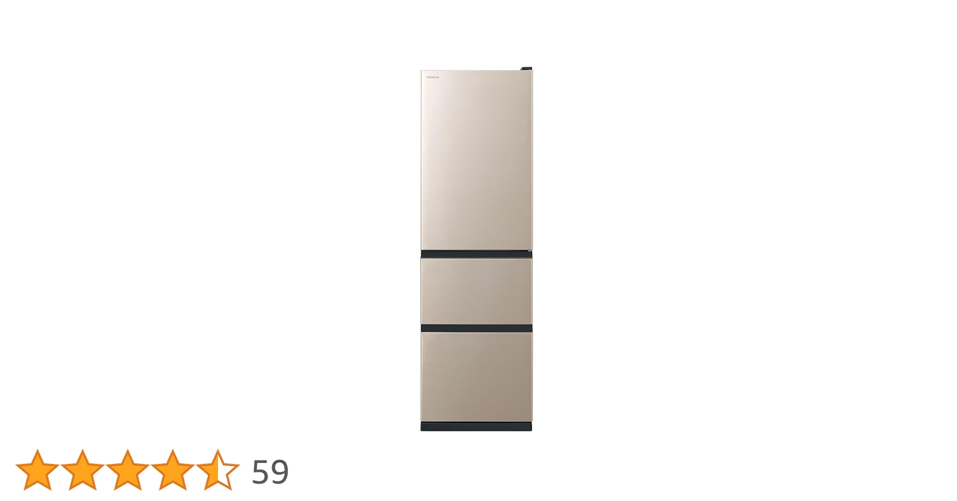 Amazon.co.jp: 日立 冷蔵庫 幅54cm 315L 左開き R-V32TVL N ライト Amazon.co.jp: 日立 冷蔵庫 幅54cm 315L 左開き R-V32TVL N ライト