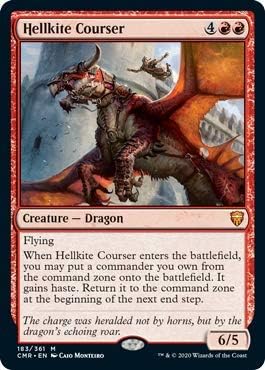 Magic: the Gathering - Hellkite Courser - Corsiere del Nibbio Infernale - Comman