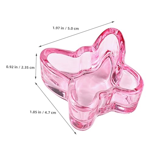 Vaso Dappen para Uñas Acrílicas en Forma de Mariposa miniatura 4