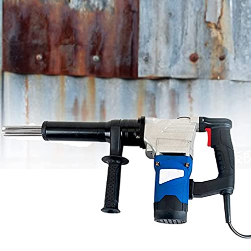 Scrostatore Elettrico Ad Aghi Pulitore di scorie ad ago, ad alta potenza da 1100 W con impugnatura a pistola, portatile, di livello industriale per la rimozione di ruggine e vernice, 220 V