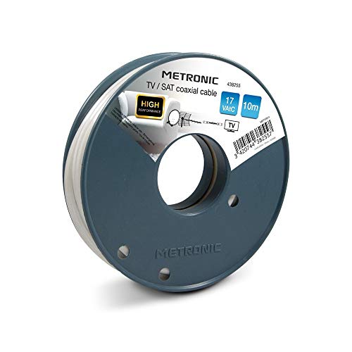 Metronic Câble coaxial TV / SAT 17 VAtC 10 m